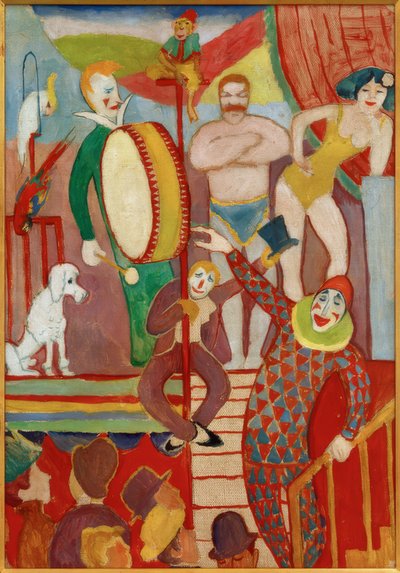 Circuswelt I by August Macke