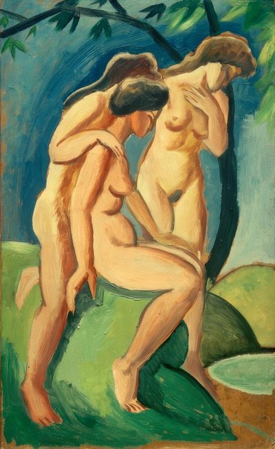 üç eylem by August Macke