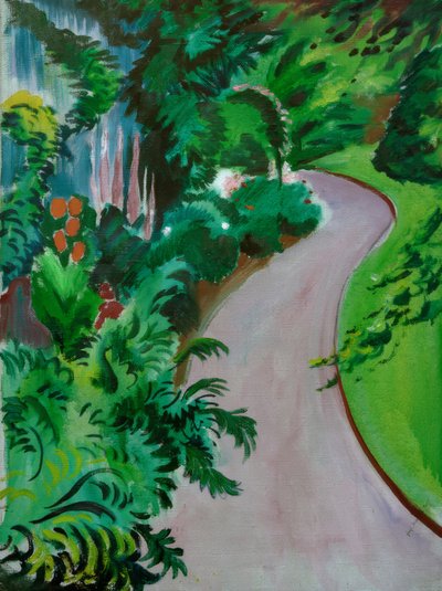Gartenweg by August Macke