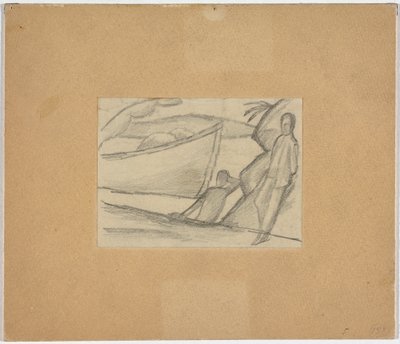 kıyıdaki adamlar by August Macke