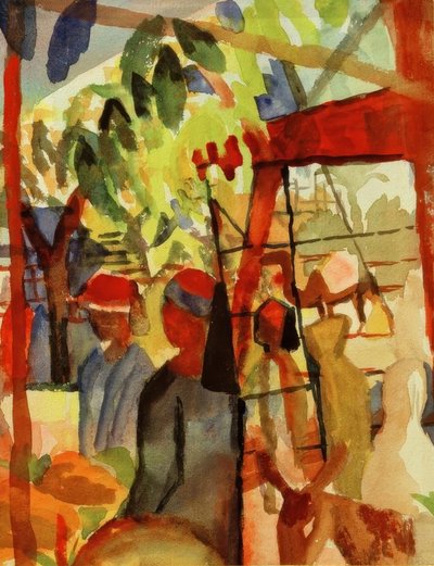 Marktleben by August Macke
