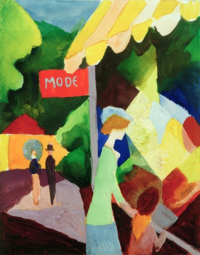 moda vitrin by August Macke