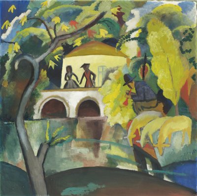 Rokoko, 1912 by August Macke