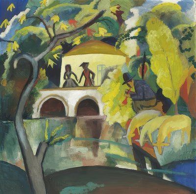 Rokoko. 1912 by August Macke