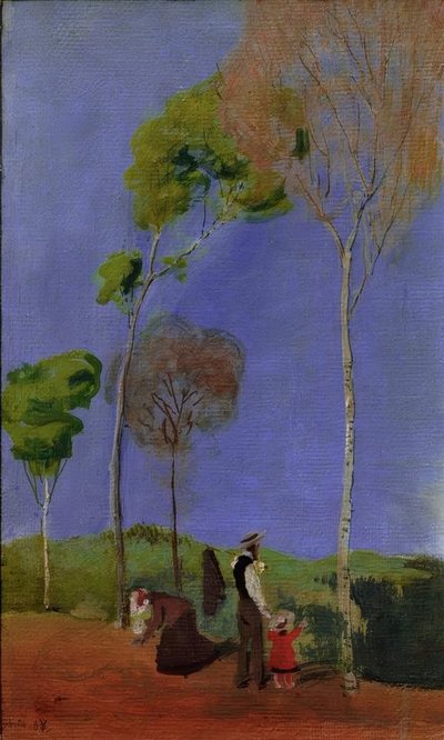 bebek arabası by August Macke