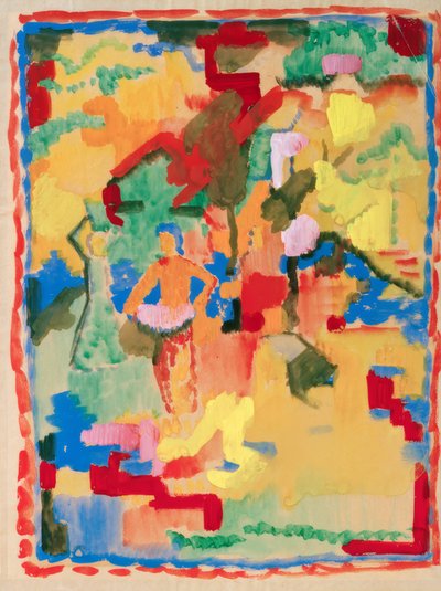 Güney bahçesi by August Macke