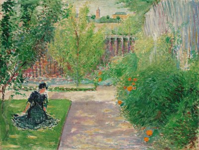 Güneşli Bahçe, 1908 by August Macke