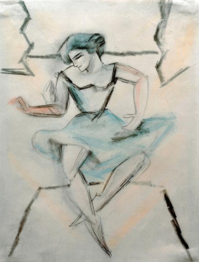 dansçı by August Macke