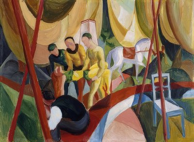 Sirk. 1913 by August Macke