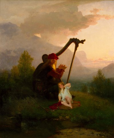 Kral Heimer ve Aslog, 1856 by August Malmström