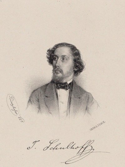 Piyanist ve besteci Julius Schulhoff