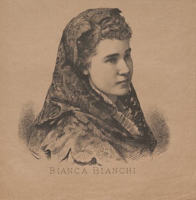 Opera şarkıcısı Bianca Bianchi