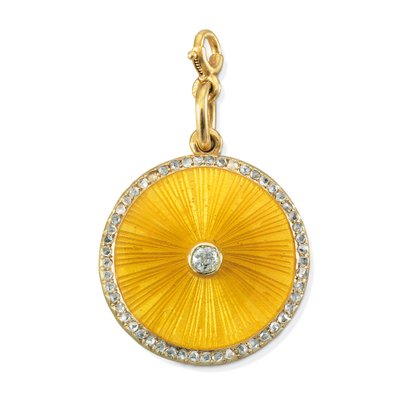 Madalyon, Faberge tarafından, St. Petersburg, 1890 dolayları by August Wilhelm Holmström
