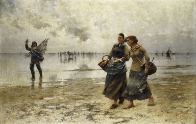 Alçak Gelgit, by August Wilhelm Nikolaus Hagborg