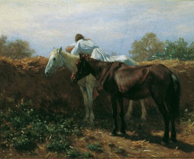 öpücük ben by August von Pettenkofen
