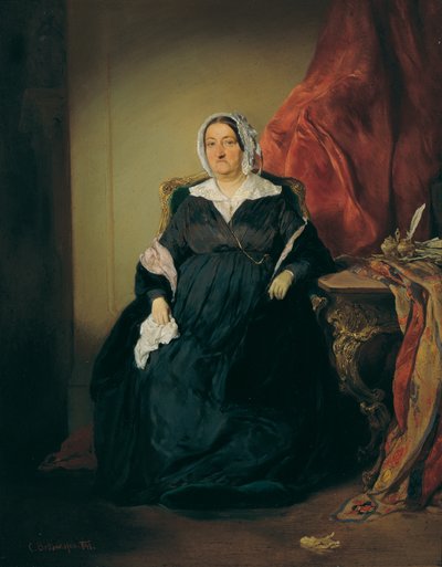 Elisabeth Imrédy, Omorovicze Soylusu by August von Pettenkofen