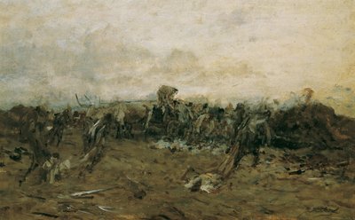 savaştan sonra by August von Pettenkofen