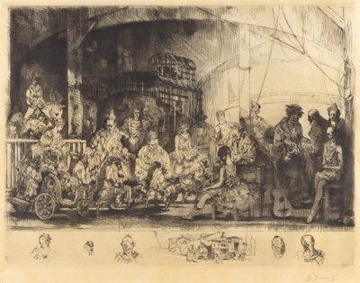 Frattelini Sirki by Auguste Brouet