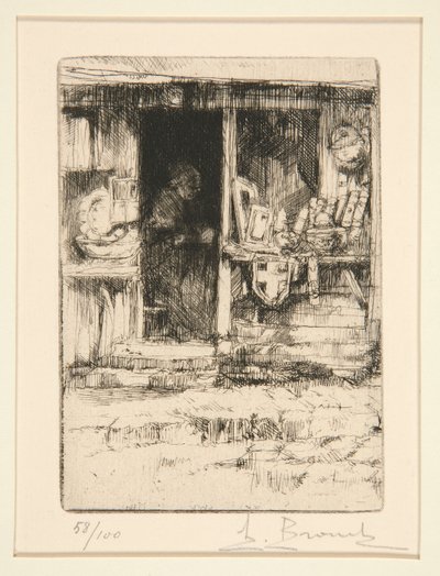 Küçük mağaza by Auguste Brouet