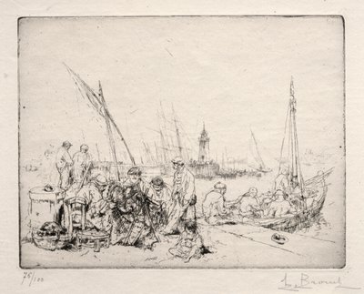 Net Menders by Auguste Brouet