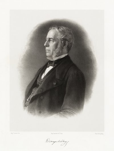 Edouard Drouyn de Lhuys by Auguste Charles Lemoine