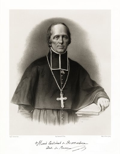 Henri de Bonnechose, 1865-66 by Auguste Charles Lemoine