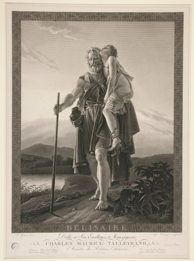 belisaire by Auguste Gaspard Louis Desnoyers