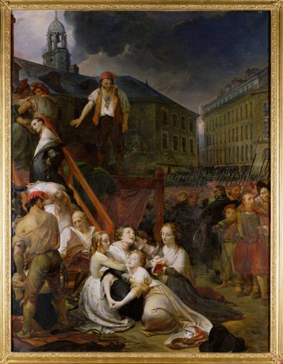 Place du Bouffay, Nantes, 1793, 1859