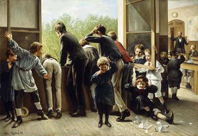 Sınıf Şakacıları, by Auguste Joseph Trupheme
