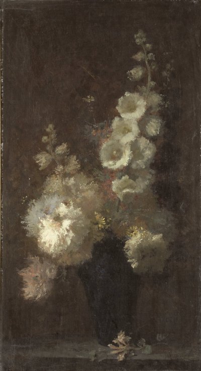 Çiçeklerle Natürmort by Auguste Jouve