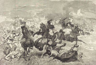 Sudan'da: El-Teb Savaşı, 18831890. by Auguste Lepere
