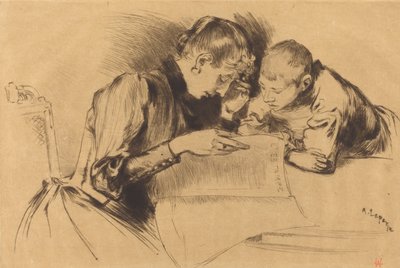 Resimler Resimler, 1889. by Auguste Lepere