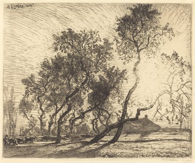 Hollanda Kavak Çiftliği by Auguste Lepere