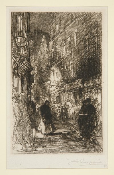 Galande Caddesi by Auguste Lepere