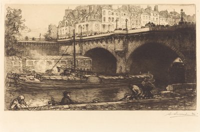 Yeni Köprü by Auguste Lepere