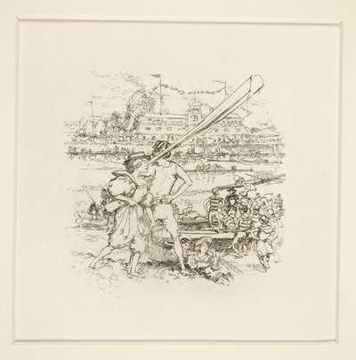 Nehir Kenarı Partisi by Auguste Lepere