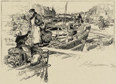 Rıhtım Sahnesi, muhtemelen 1880