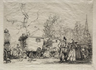 Fuarda St. Jean de Mont by Auguste Louis Lepère
