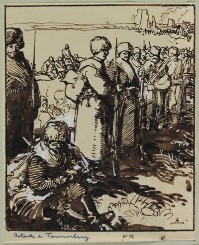 Tannenberg Savaşı, 1914. by Auguste Louis Lepère