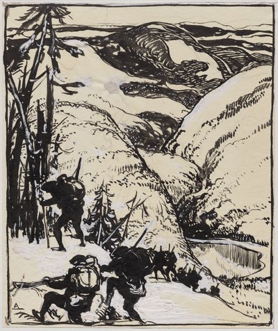 Vosges'de by Auguste Louis Lepère