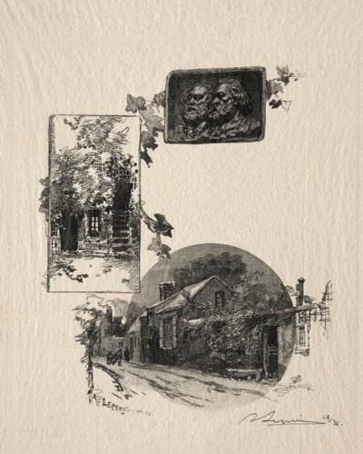 Rousseau atölyesine ve Maison de Millet