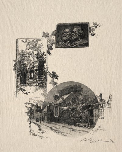 Rousseau atölyesine ve Maison de Millet