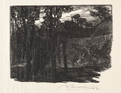 Akşam by Auguste Louis Lepère