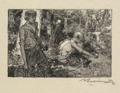 Fontainebleau Ormanı: Vadideki Zambak La Forêt de Fontainebleau