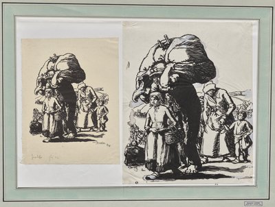 kaçaklar by Auguste Louis Lepère
