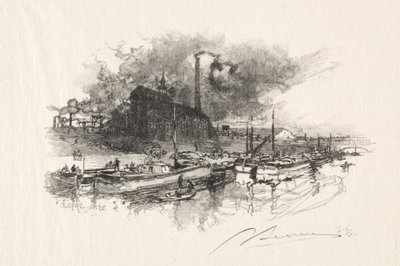 Çamaşır suyu by Auguste Louis Lepère