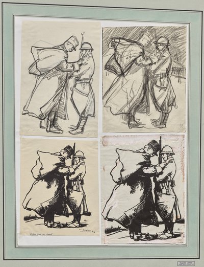 Joffre, askerin babası by Auguste Louis Lepère