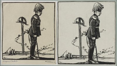 LEmpereur dAutriche, 1914. by Auguste Louis Lepère
