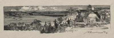 Güneş Vadisi by Auguste Louis Lepère