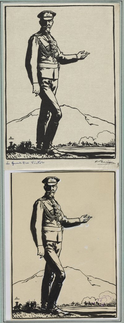 Büyük Dük Victor, 1914. by Auguste Louis Lepère